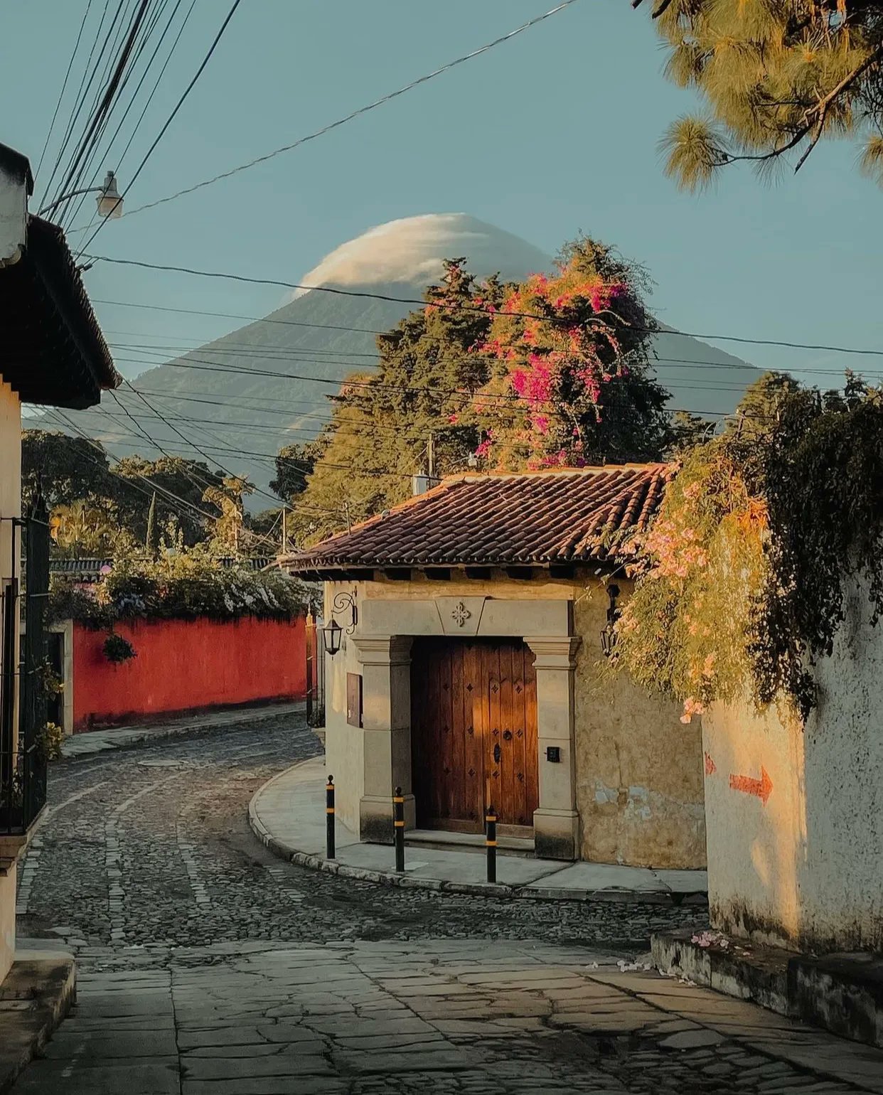Antigua Guatemala Toscano Foto