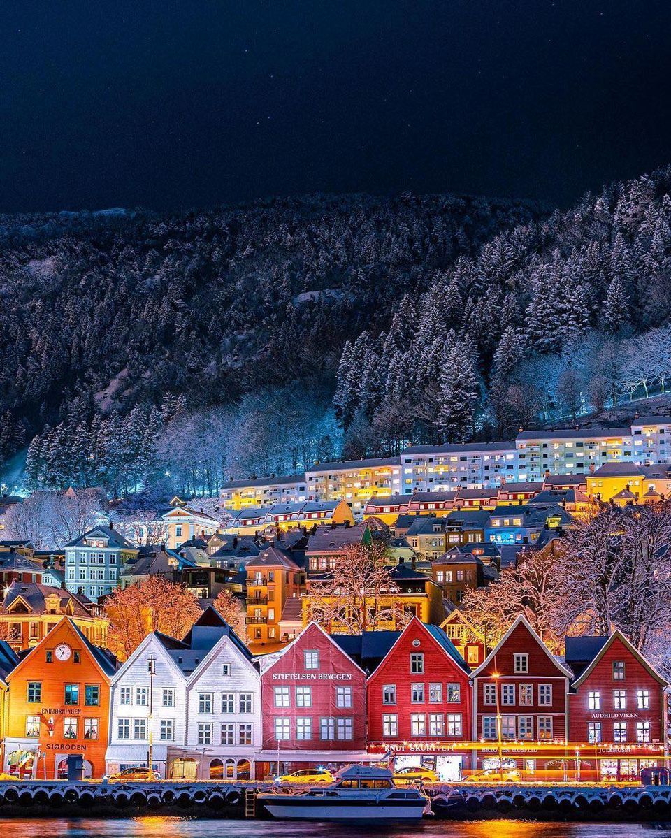 Bryggen Berge Unesco World Heritage