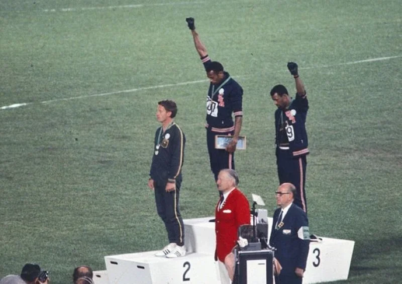John Carlos Tommie Smith Peter Norman