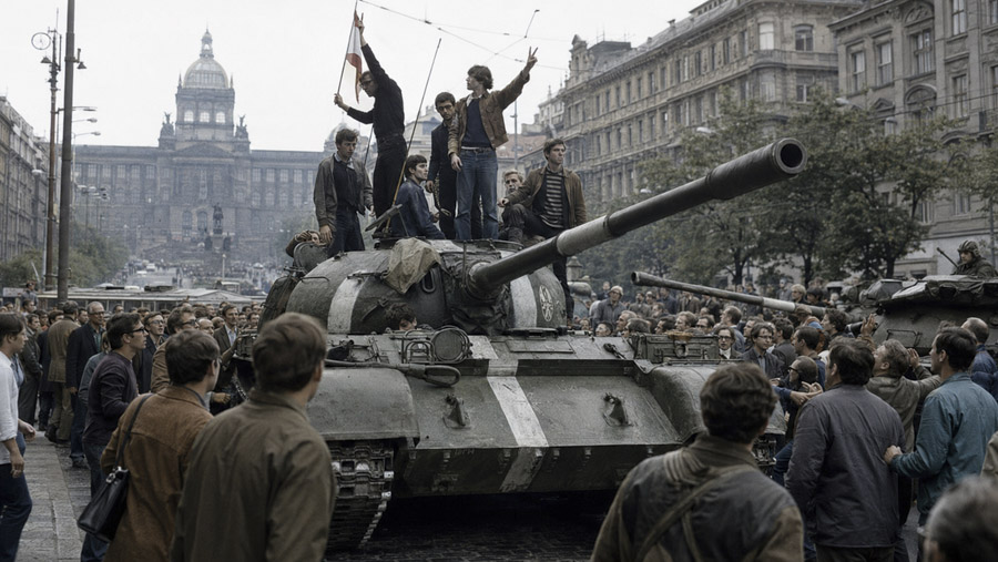 La Primavera De Praga 1968 Agosto Pacto De Varsovia