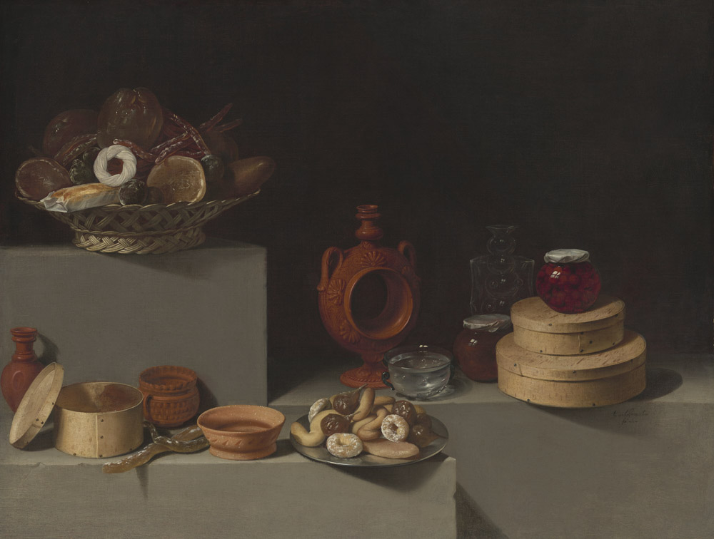 Van Der Hamen Sweets And Pottery