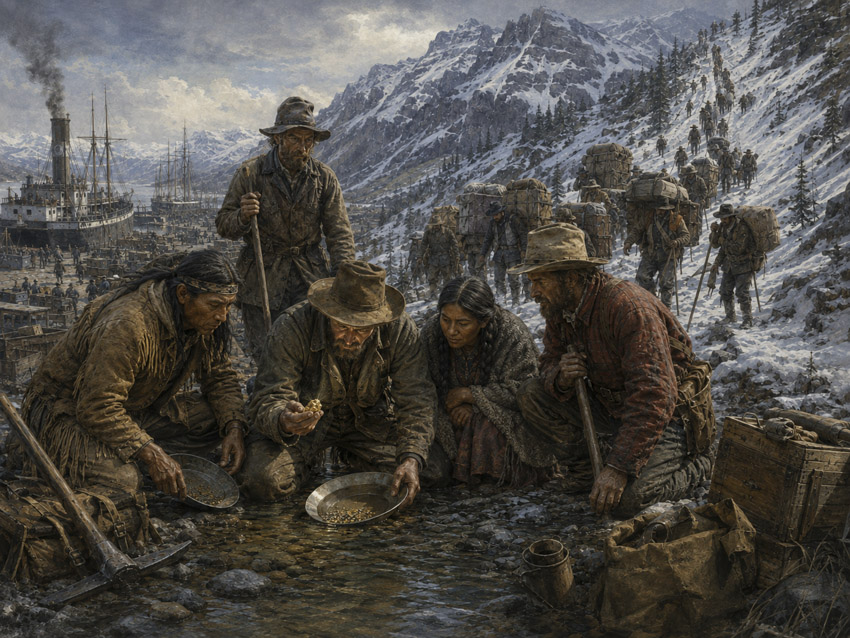Bonanza Creek 1896 The Klondike Gold Rush