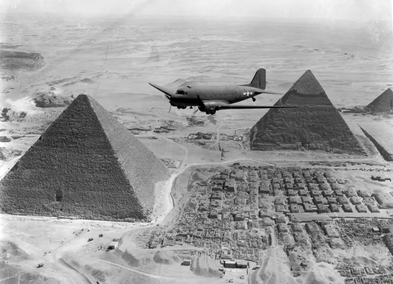Giza Necropolis During Old Kingdom