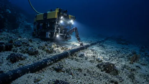 The hidden cables beneath the sea that keep the internet connected