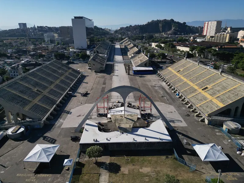 Grande Arco Do Sambodromo Rio De Janeiro