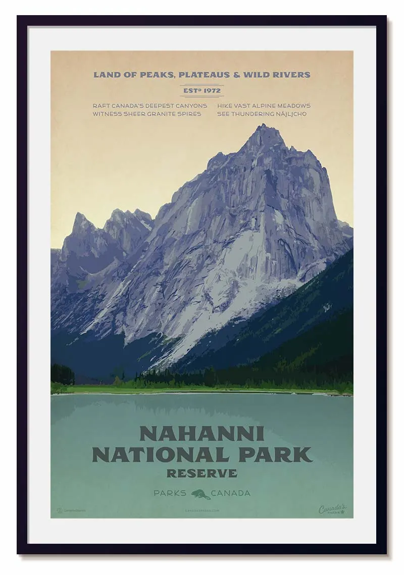 Nahanni National Park Poster