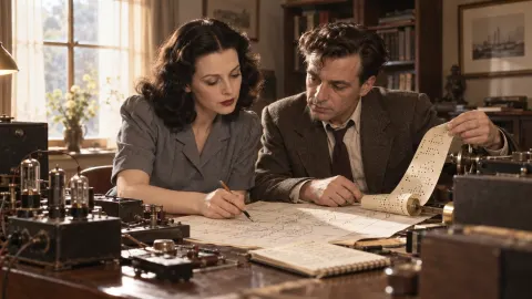 Hedy Lamarr and George Antheil: the wartime patent behind a persistent myth