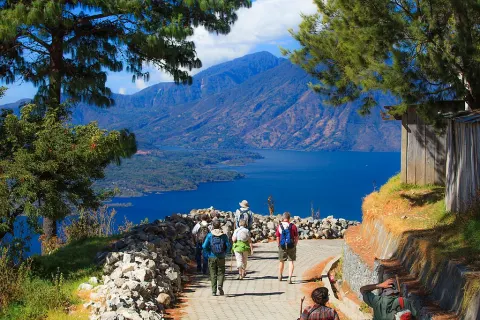 Discover the breathtaking beauty of Lake Atitlán in Guatemala