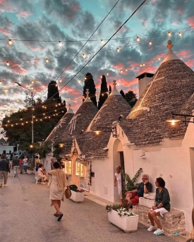 In Alberobello Trulli