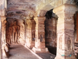 Badami Cave  Mahavira Jain