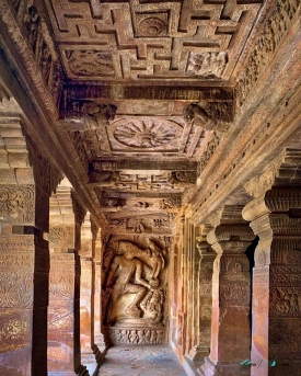 Badami Cave Temples esvastica