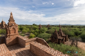 Bagan pagodas and temples