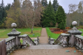 Balmoral Castle Scotland stairs