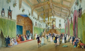 Balmoral Castle Scotland the ballroom