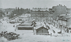 Besarabsky Market old image century XIX