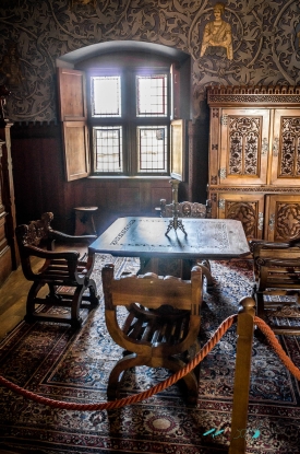 Bojnice Castle table