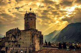 Buonconsiglio Castle in front