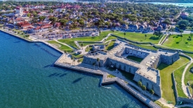 Castillo de San Marcos in St Augustine Florida