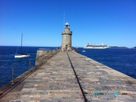 Castle Cornet Lighthouse Guernsey