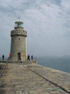 Castle Pier Lighthouse St Peter Port