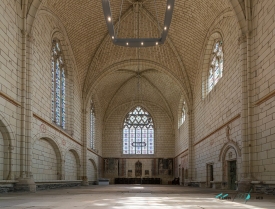 Chapel Chateau d Angers Interior view