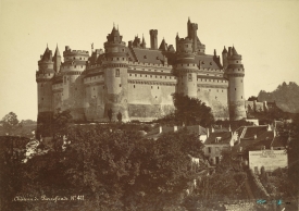 Chateau de Pierrefonds general view th century