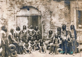 Cheyenne Indians confined at Fort Marion Saint Augustine