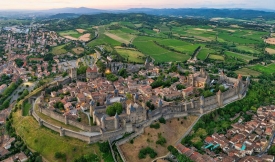 Cite de Carcassonne and Valley