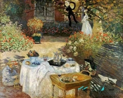 Claude Monet Orsay museum lunch