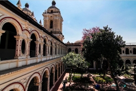 Convento de San Francisco in Lima square