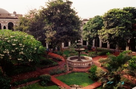 Courtyard Church of San Francisco de Lima Peru