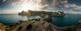 Crimea view of beautiful nature Ukraine