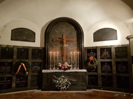 Cripta de la Catedral Basilica de Nuestra Senora del Pilar