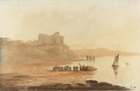 David Cox Harlech Castle Wales