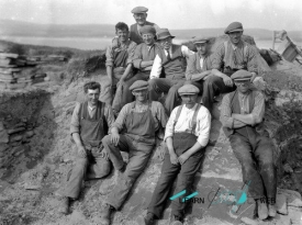 Excavations at Skara Brae