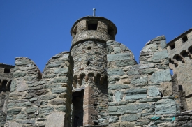 Fenis Castle tower