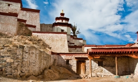Gyantse Dzong interior