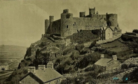 Harlech Castle old photo