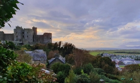 Harlech Castle view
