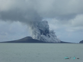 Hunga Ha apai volcano