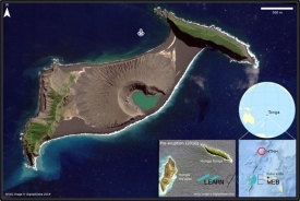 Hunga Ha apai volcano