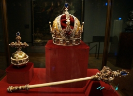 Imperial Crown Orb and Sceptre of Austria Imperial Treasury