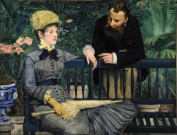 In the Conservatory Edouard Manet