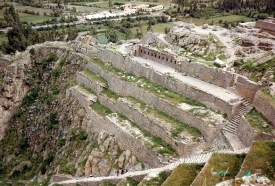 Inca site of Ollantaytambo