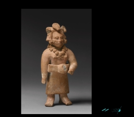 Jaina Style Figurine of a Female Ballplayer