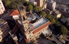 Mackenzie Castle aerial view