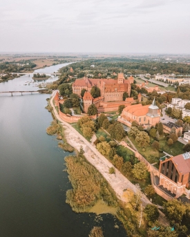 Malbork Castle is one of Poland