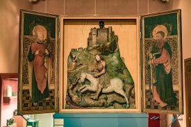 Meiningen Schloss Elisabethenburg altarpiece 