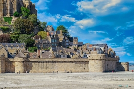 Mont Saint Michel in Normandy