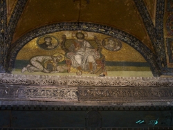 Mural wall Hagia Sophia istanbul